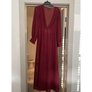 Forever 21 sheer maxi dress - Medium